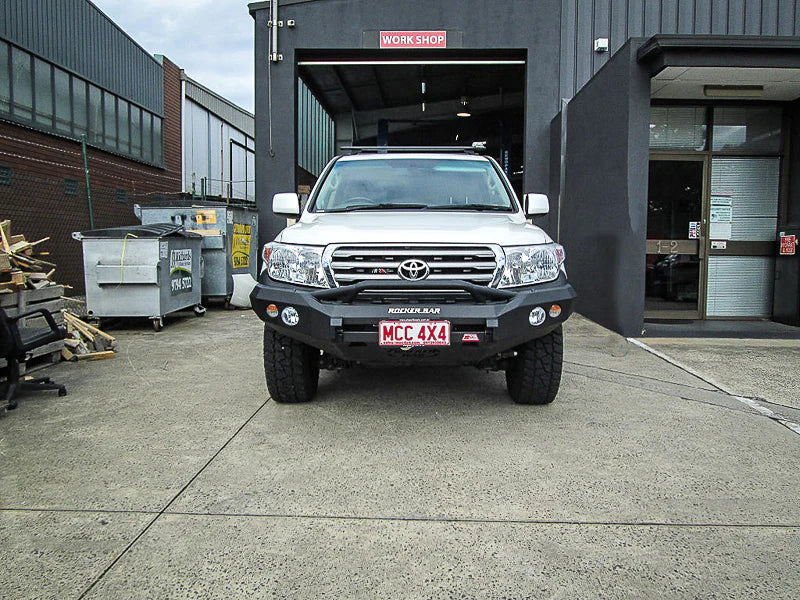 MCC 078-01 SINGLE LOW LOOP ROCKER BULLBAR TO SUIT TOYOTA Land Cruiser 200 series prefacelift 2007-2015