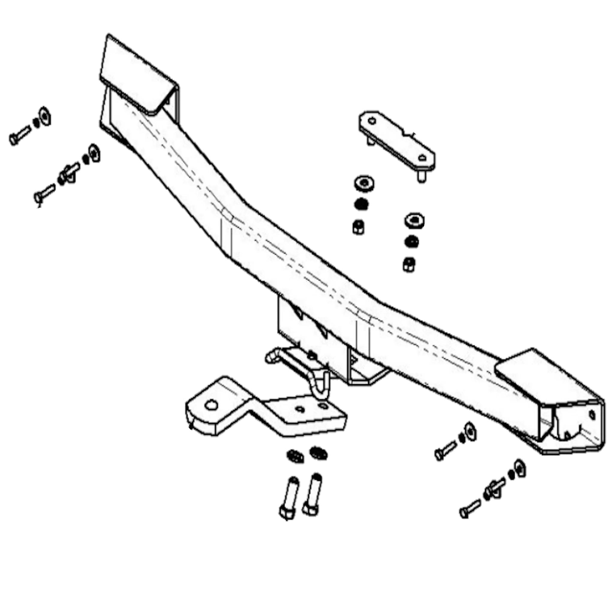 TrailBoss Towbar to suit MAZDA 6 WAGON 08/2002-02/2008