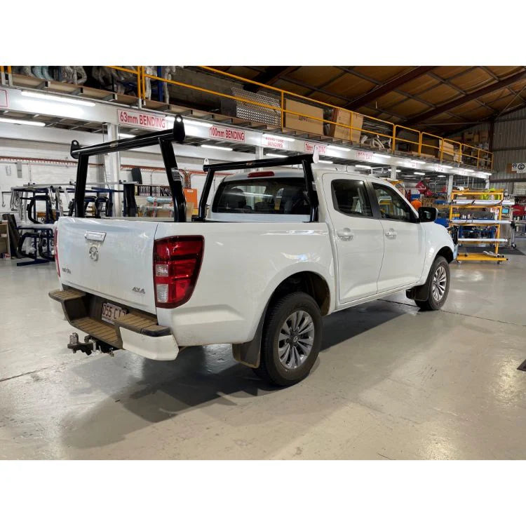 ALL BARS FRONT & REAR LADDER RACK (BLACK) TO SUIT MAZDA BT50 2018-2022