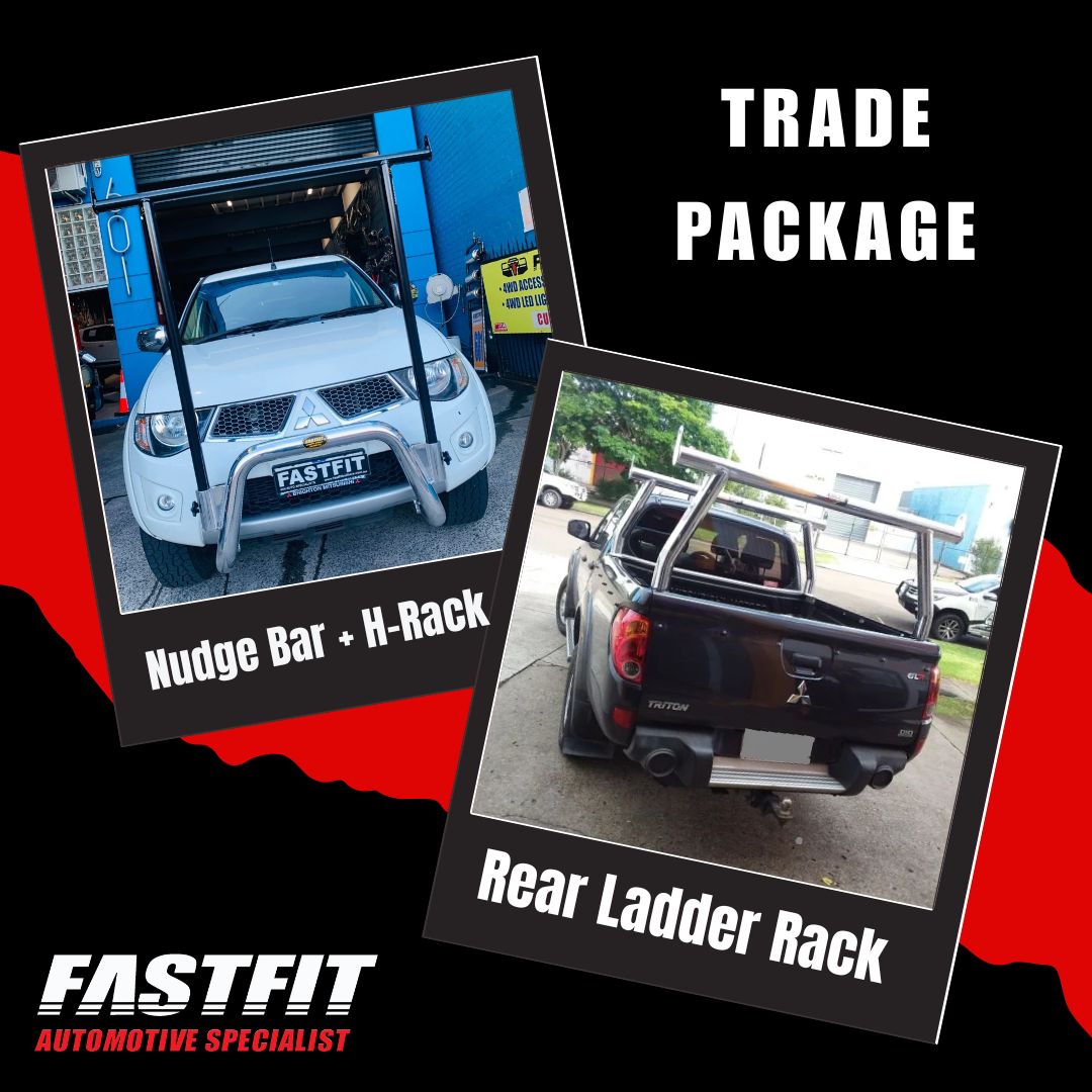 TRADE PACKAGE (ALLOY REAR LADDER RACK) TO SUIT MITSUBISHI TRITON MN