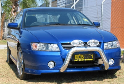 ECB NUDGE BAR (BLACK) TO SUIT HOLDEN COMMODORE VZ 2004-2007 (ACCLAIM, EXECUTIVE,S, S CREWMAN, SS, STANDARD, STORM, SV6, SV8)