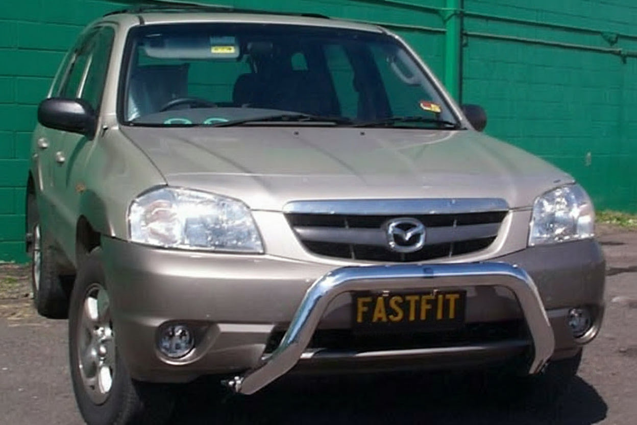 ECB NUDGE BAR (POLISHED FINISH) TO SUIT MAZDA TRIBUTE 03/2001-05/2006