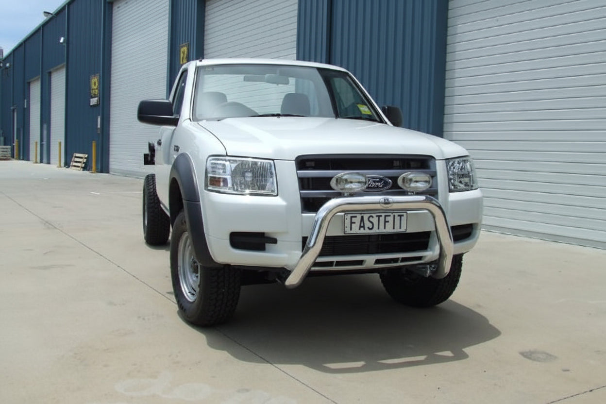 ECB NUDGE BAR (BLACK) TO SUIT FORD RANGER PJ-PK 12/2006-09/2011