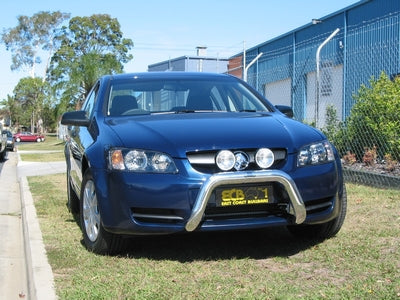 ECB NUDGE BAR (BLACK) TO SUIT HOLDEN COMMODORE VE (OMEGA) 08/2006-08/2010