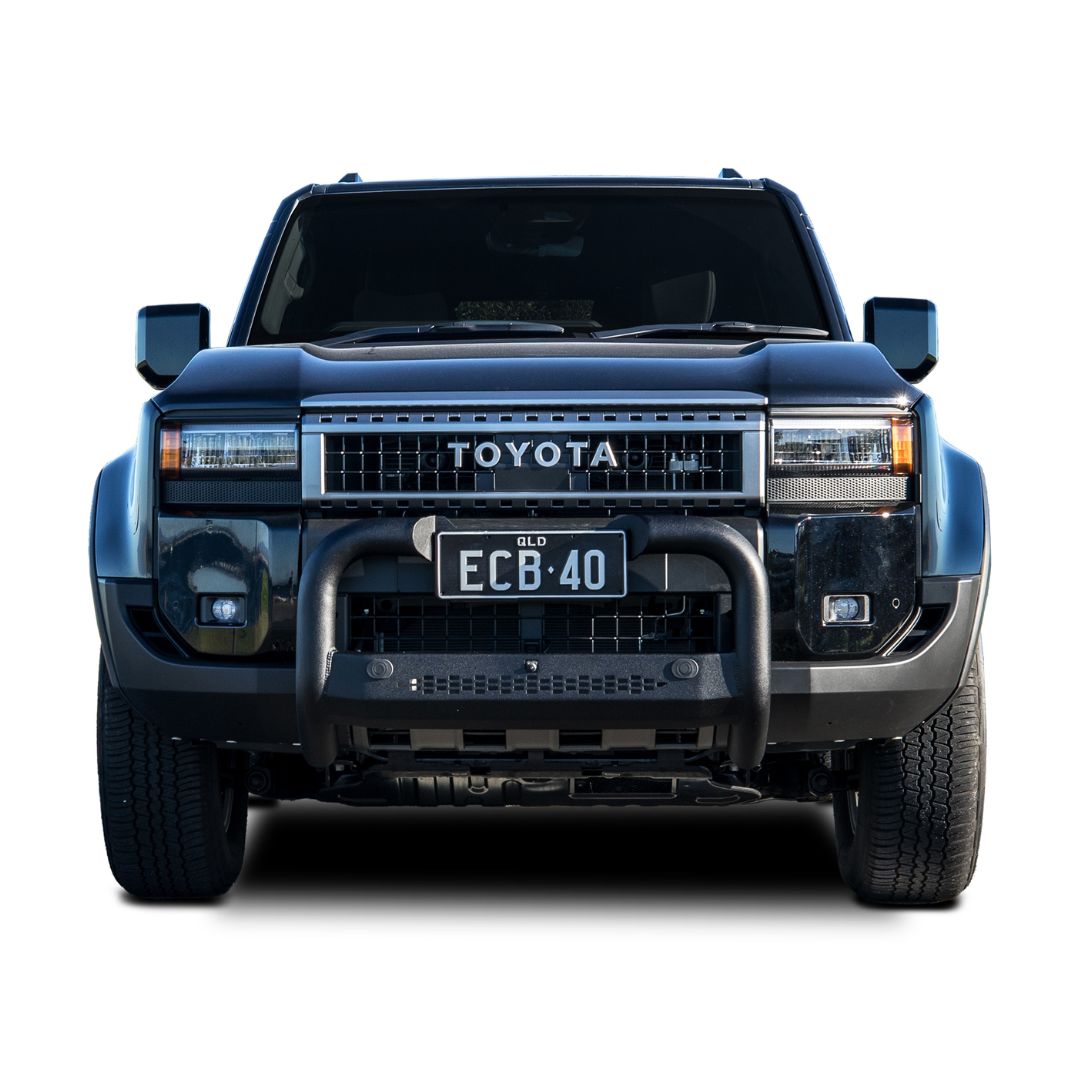 ECB NUDGE BAR (POLISHED ALLOY) TO SUIT TOYOTA PRADO 250 SERIES (2025-ON)