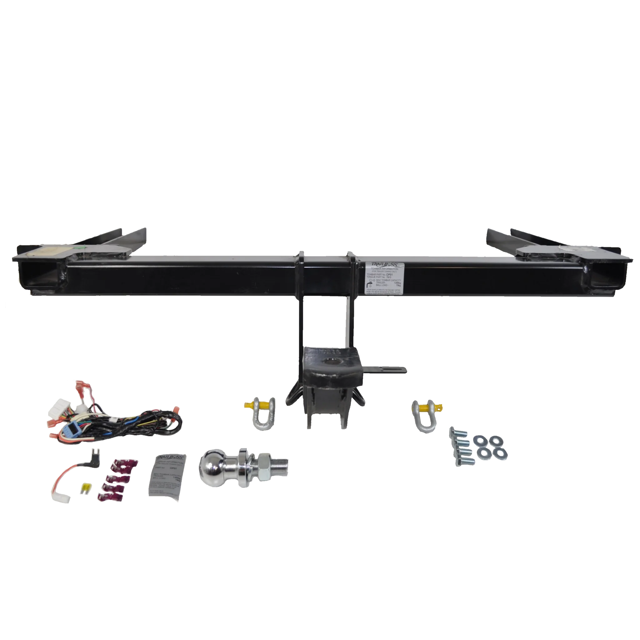 TRAILBOSS TOWBAR TO SUIT ON VOLKSWAGEN TIGUAN 5NA 06/2016-ON (FITS ADBLUE)
