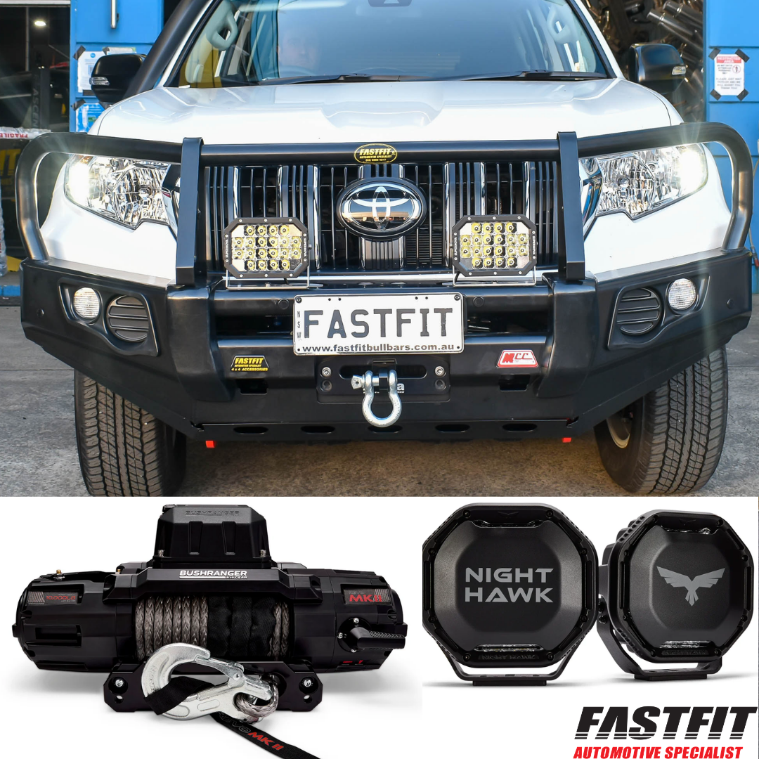 BULLBAR OFF ROAD PACKAGE TO SUIT ON TOYOTA PRADO 150S 2017-ON