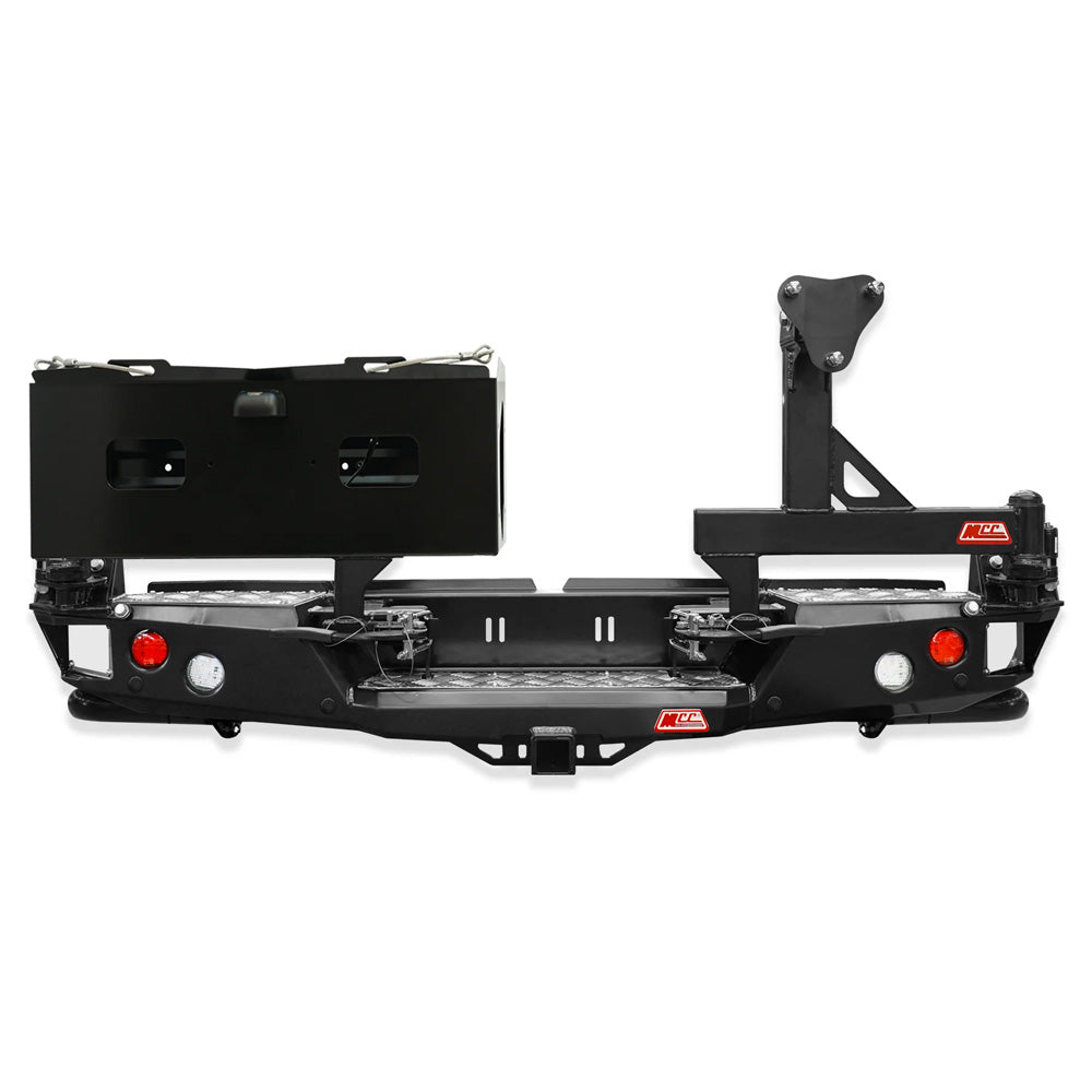 Rear Wheel Carrier Double Jerry Can Holder1