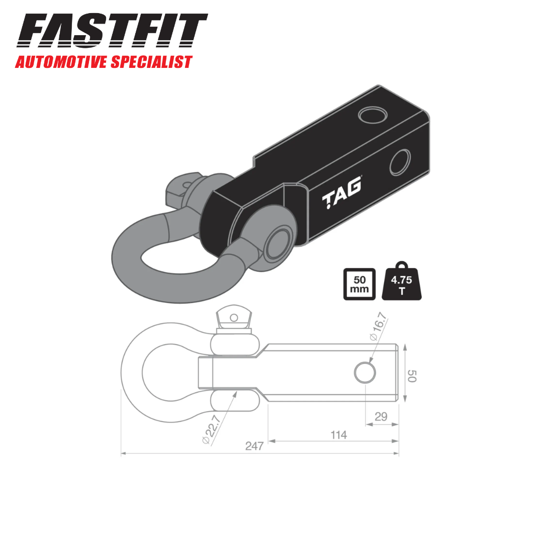 Short Shank Extra Heavy Duty Adjustable Ballmount Rated To 4000kg 12 Stages (3)
