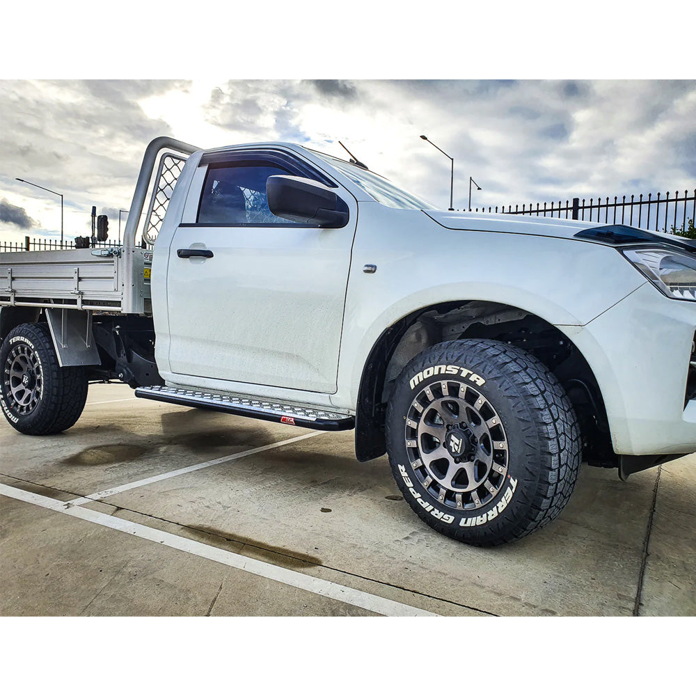 Side Step Package (Chrome Step Plate)2