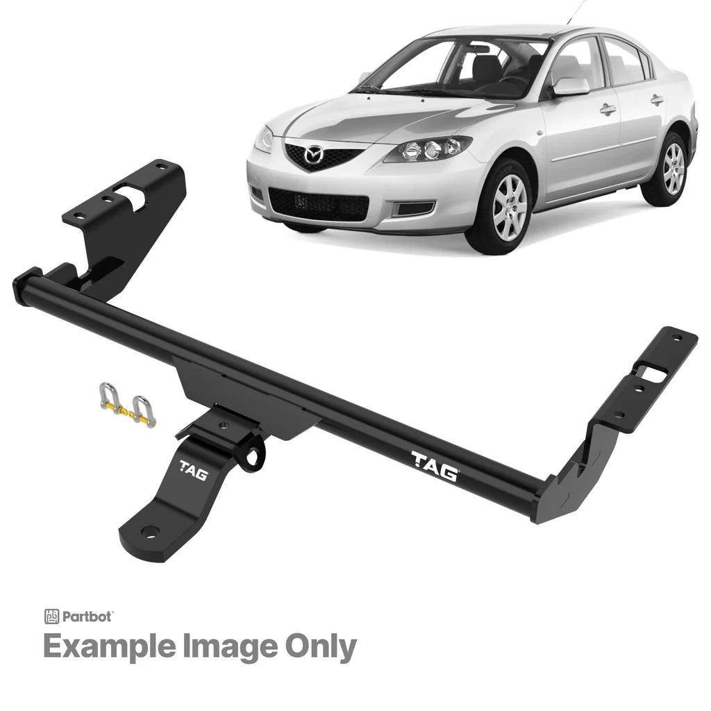 TAG Towbar for Mazda 3 BK Sedan 01/2004 - 02/2009 (Inc SP23 & Maxx Sport)