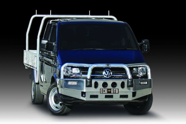 ECB BULLBAR (POLISHED ALLOY) TO SUIT VOLKSWAGEN TRANSPORTER Bullbar (07/2015 to 05/2020)