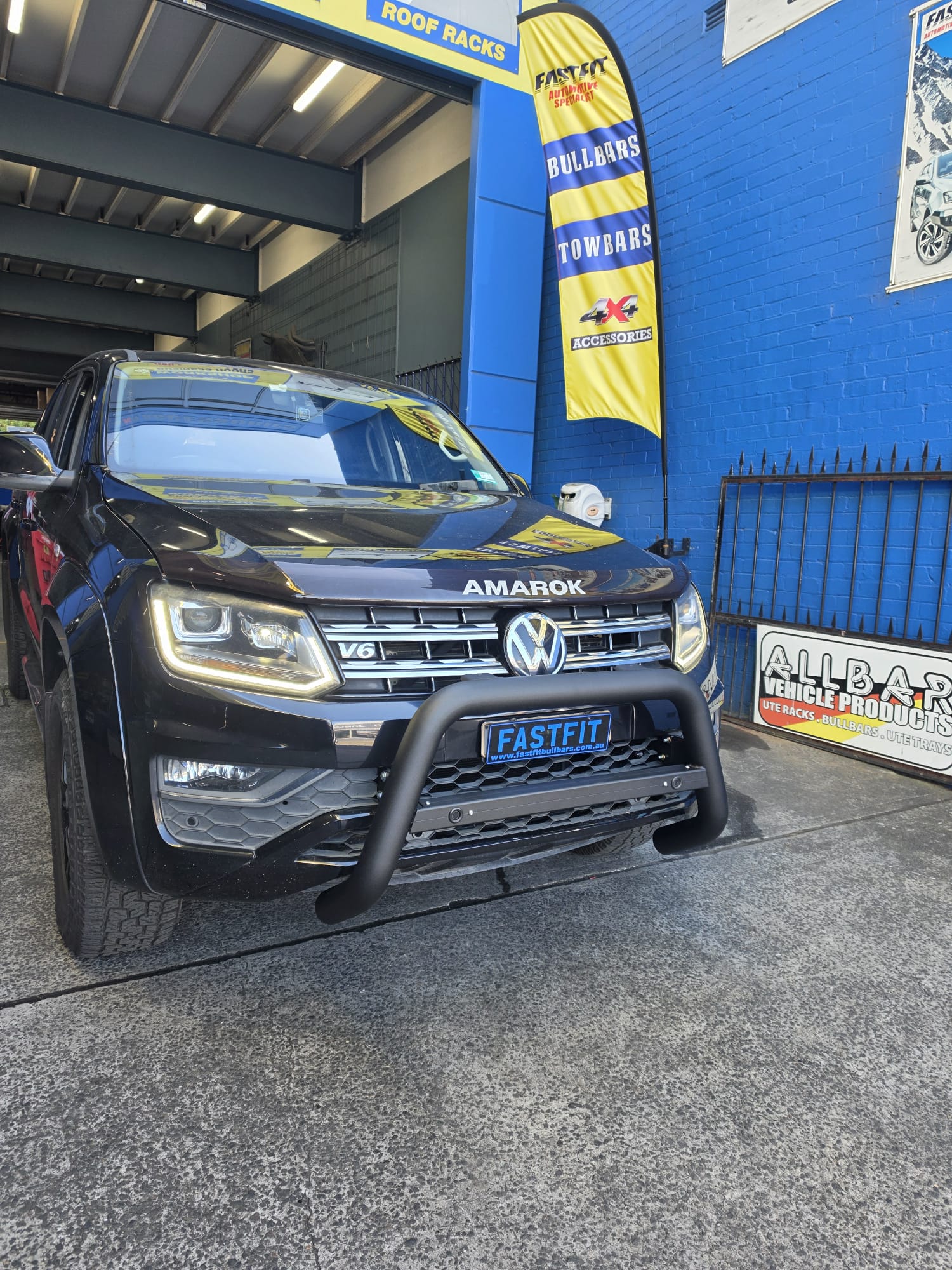 ALL BARS NUDGE BAR (Black) VOLKSWAGEN AMAROK 2019