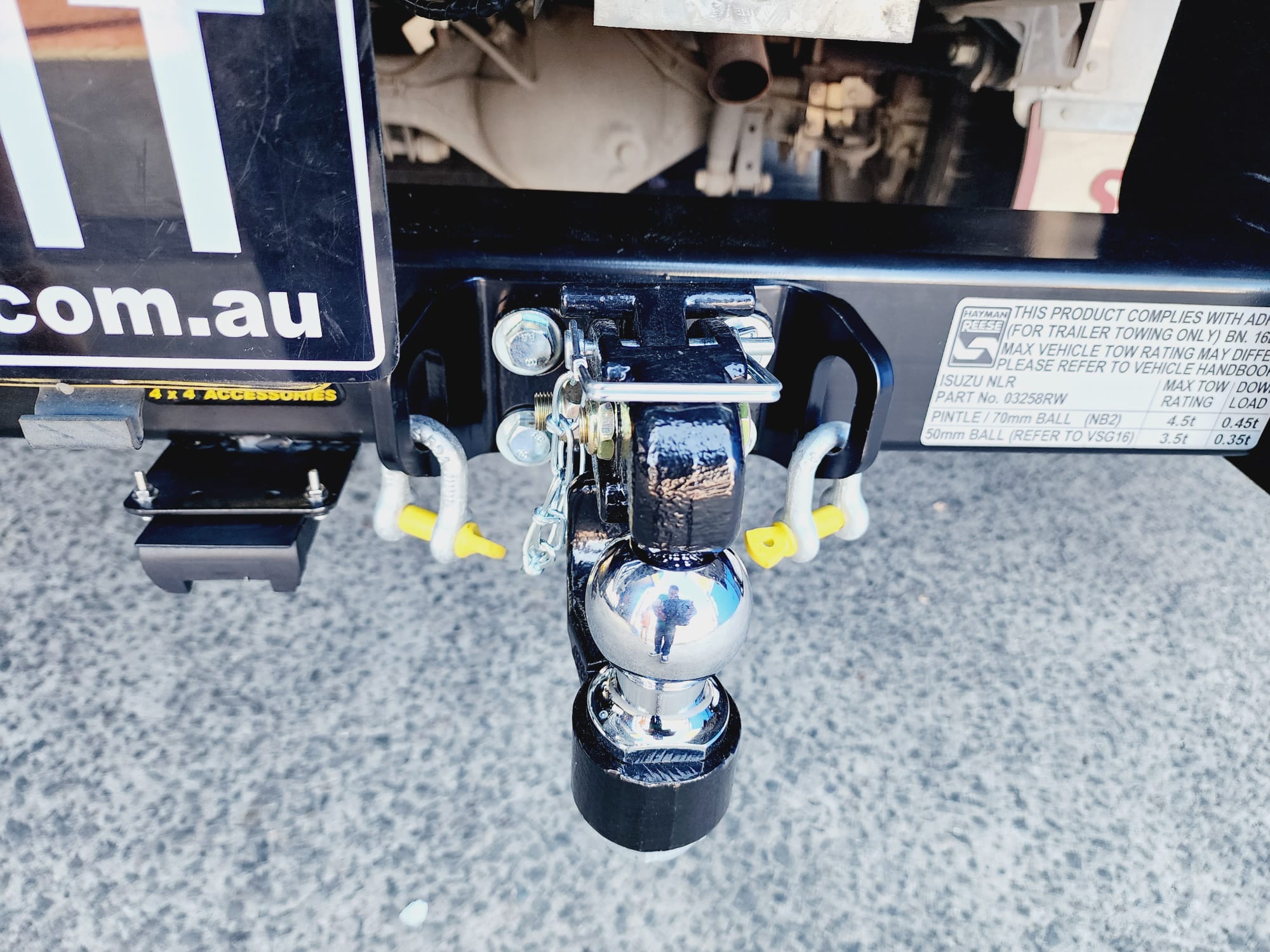 Truck Towbar (Class 5) to suit Isuzu NLR Tipper (1/2018 on)