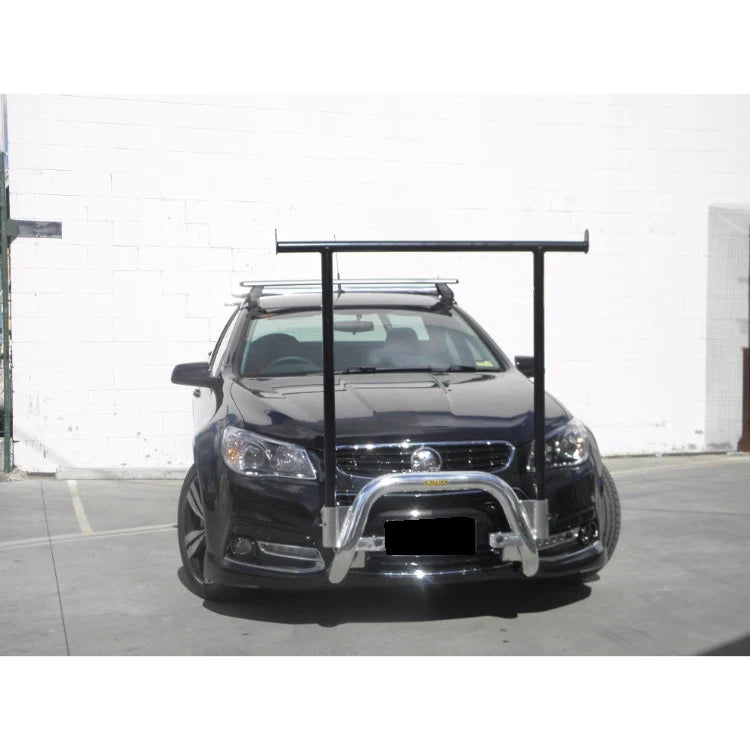 ALL BARS NUDGE BAR (POLISHED ALLOY) & H-RACK TO SUIT HOLDEN COMMODORE VF (V6)