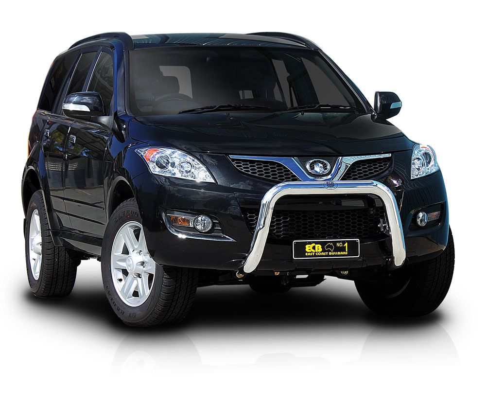 ECB NUDGE BAR (BLACK) TO SUIT GREAT WALL X200/X240 01/2012-01/2014