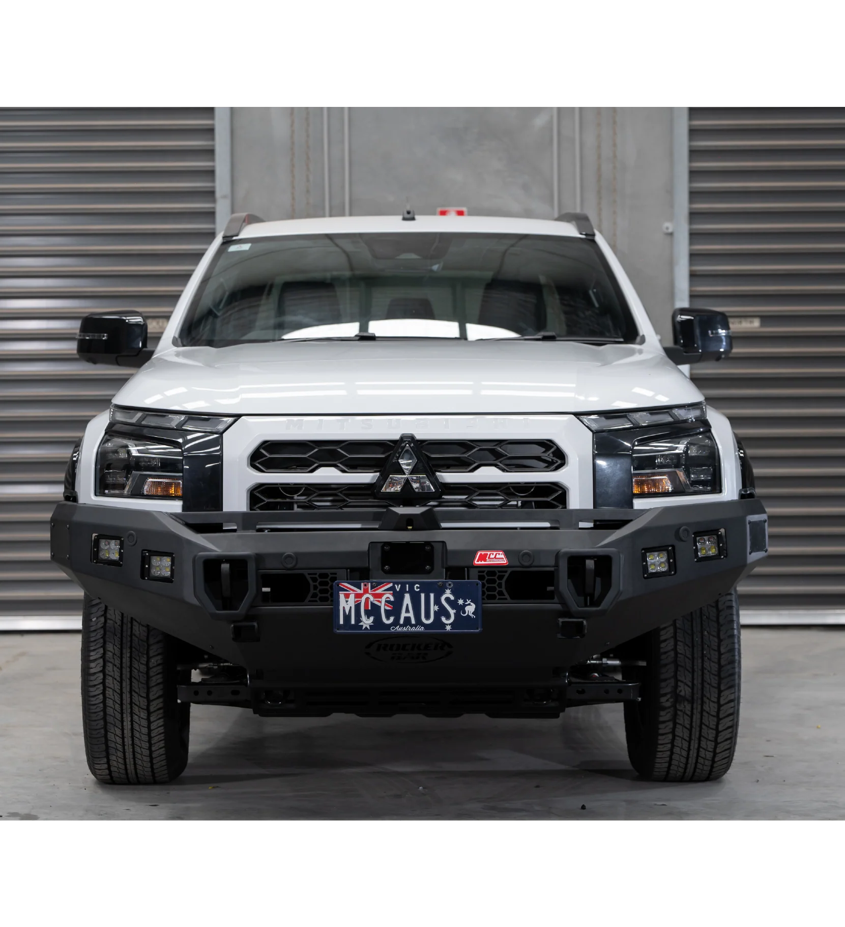 MCC 078-01SQ ROCKER NO LOOP BULLBAR TO SUIT MITSUBISHI MV TRITON 2024-ON