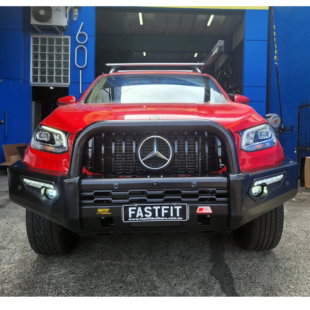 MCC 808-01 Phoenix Bull Bars Single Black Loop Package for Mercedez Benz X Class 2019-Present