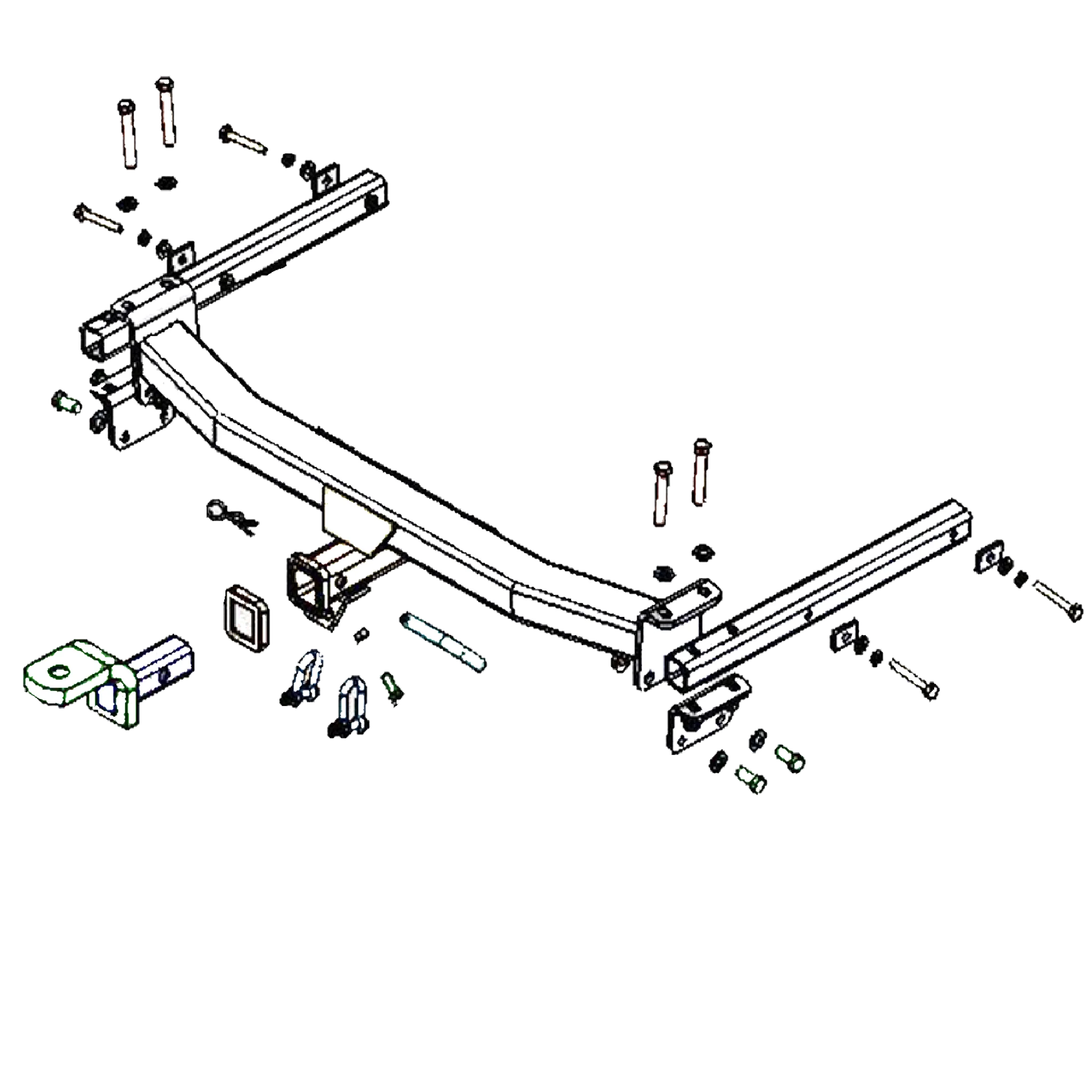 HAYMAN REESE TOWBAR TO SUIT Volkswagen Jetta Sedan 02/2006 - 10/2009