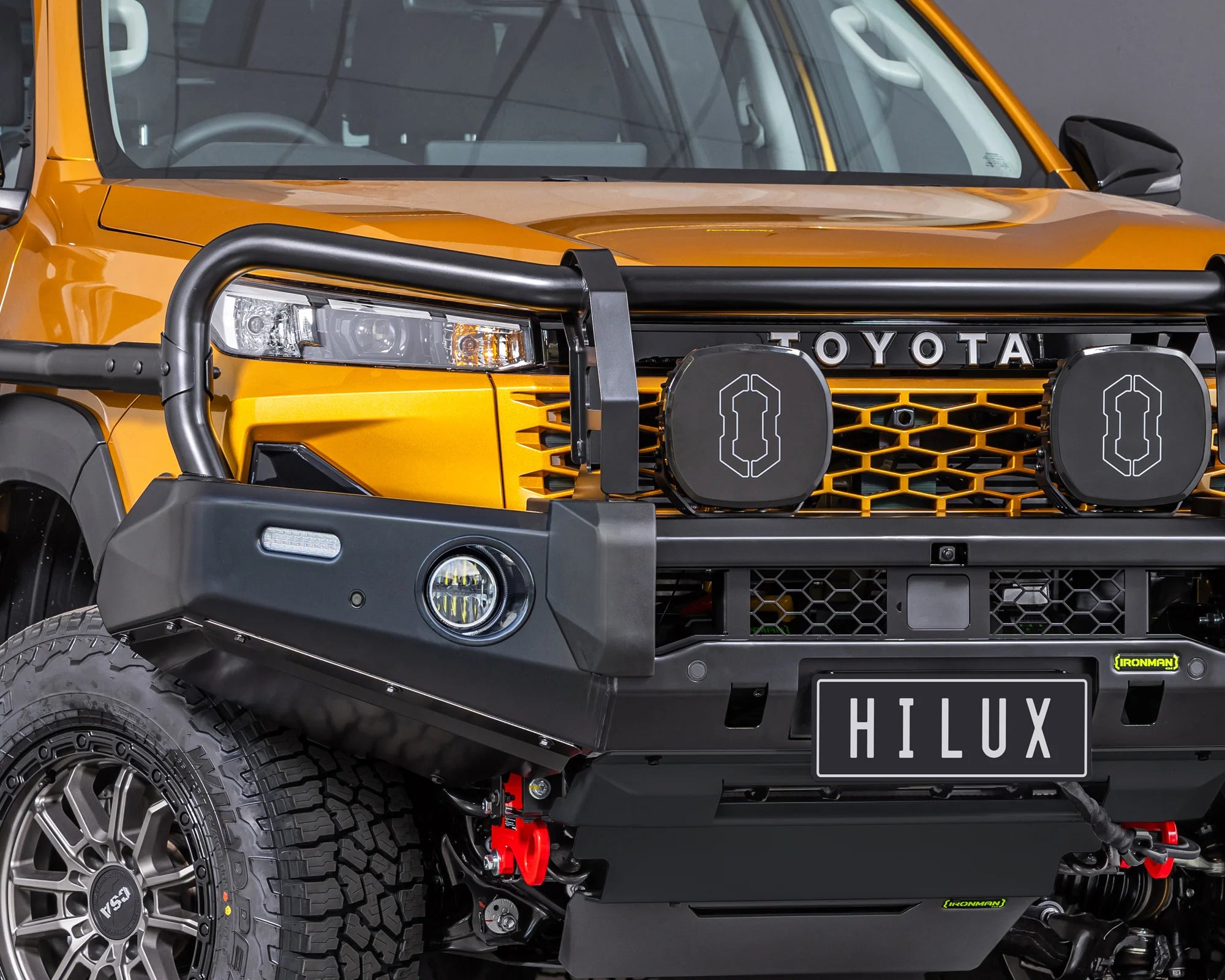 Ironman Deluxe Bull Bar For Toyota HiLux N90 (22026-ON)
