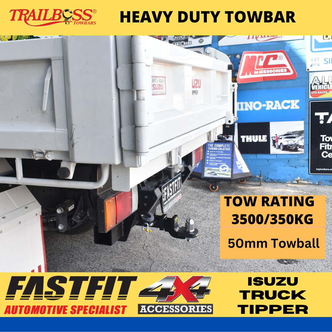 Trailboss Heavy Duty Towbar to suit Universal Truck Bar Multi Fit Towbar kit TO SUIT ISUZU TIPPER