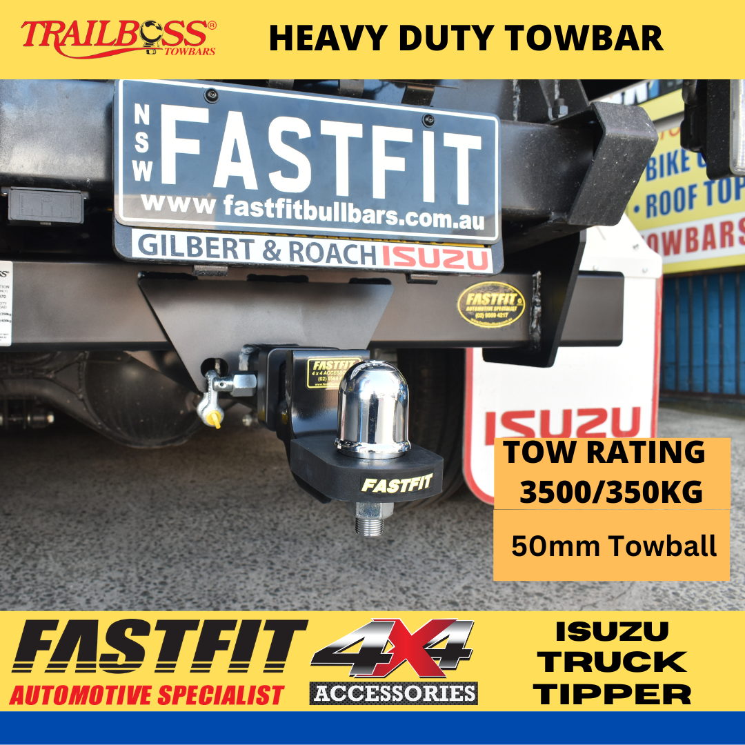 Trailboss Heavy Duty Towbar to suit Universal Truck Bar Multi Fit Towbar kit TO SUIT ISUZU TIPPER