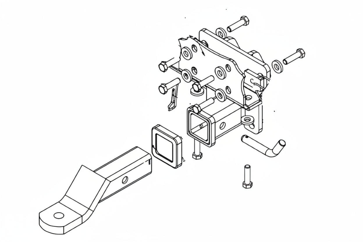 Towrite Towbar for Haval H9 SUV 10/2015 - ON