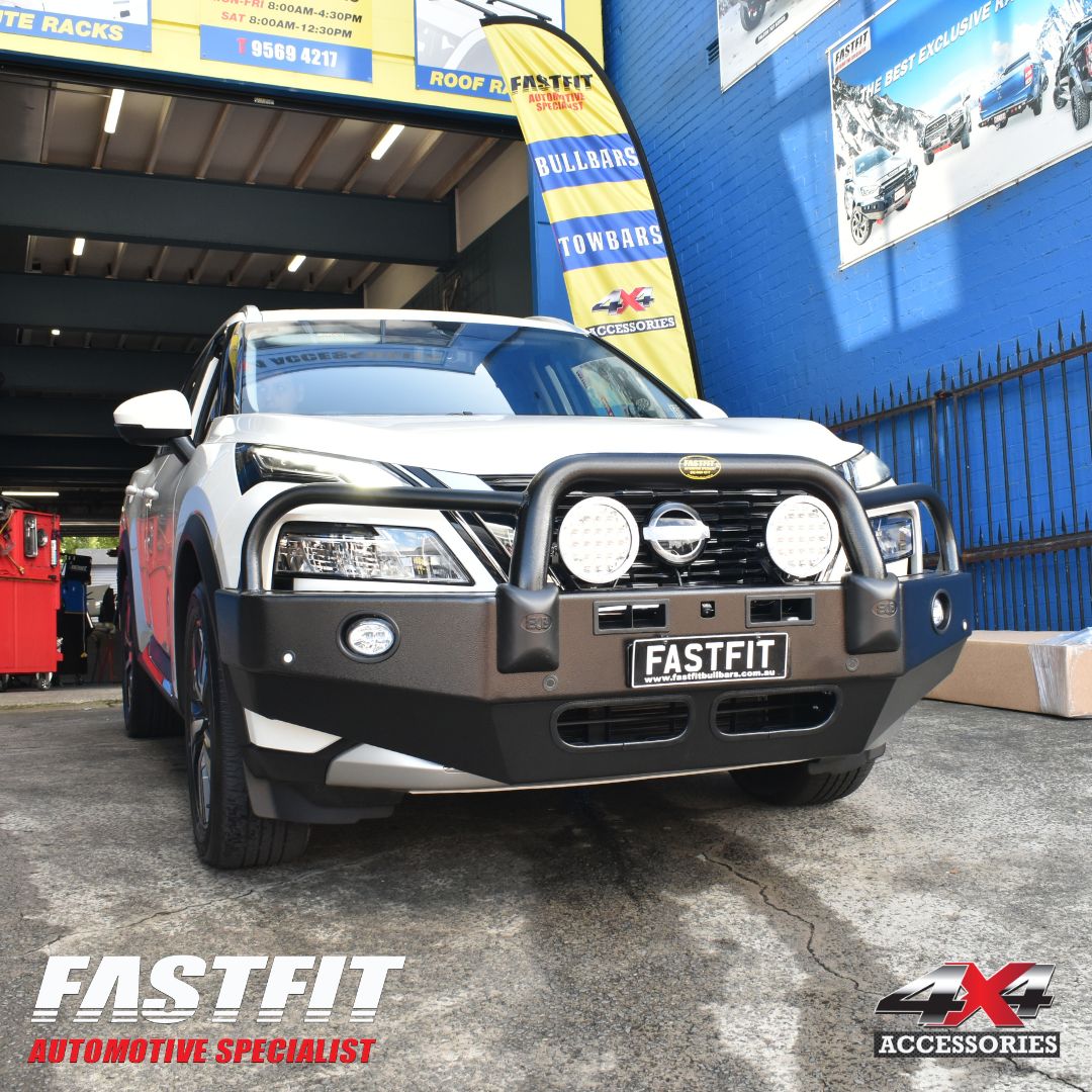 ECB BULLBAR (BLACK RIPPLE) TO SUIT NISSAN X-TRAIL 08/2022-09/2025