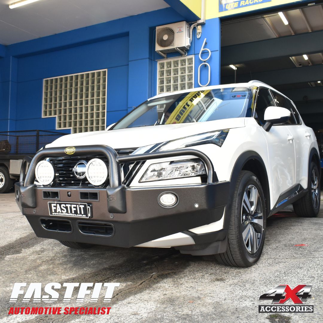 ECB BULLBAR (BLACK RIPPLE) TO SUIT NISSAN X-TRAIL 08/2022-09/2025