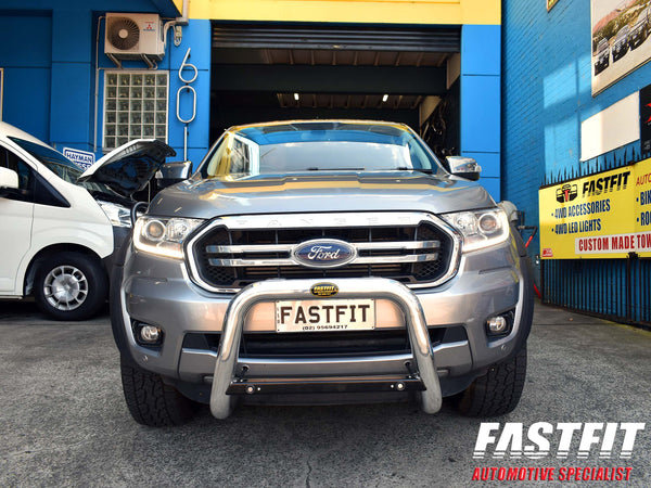 ALL BARS 76mm NUDGE Bar POLISHED to suit FORD RANGER PX MKIII 4WD 09/ ...