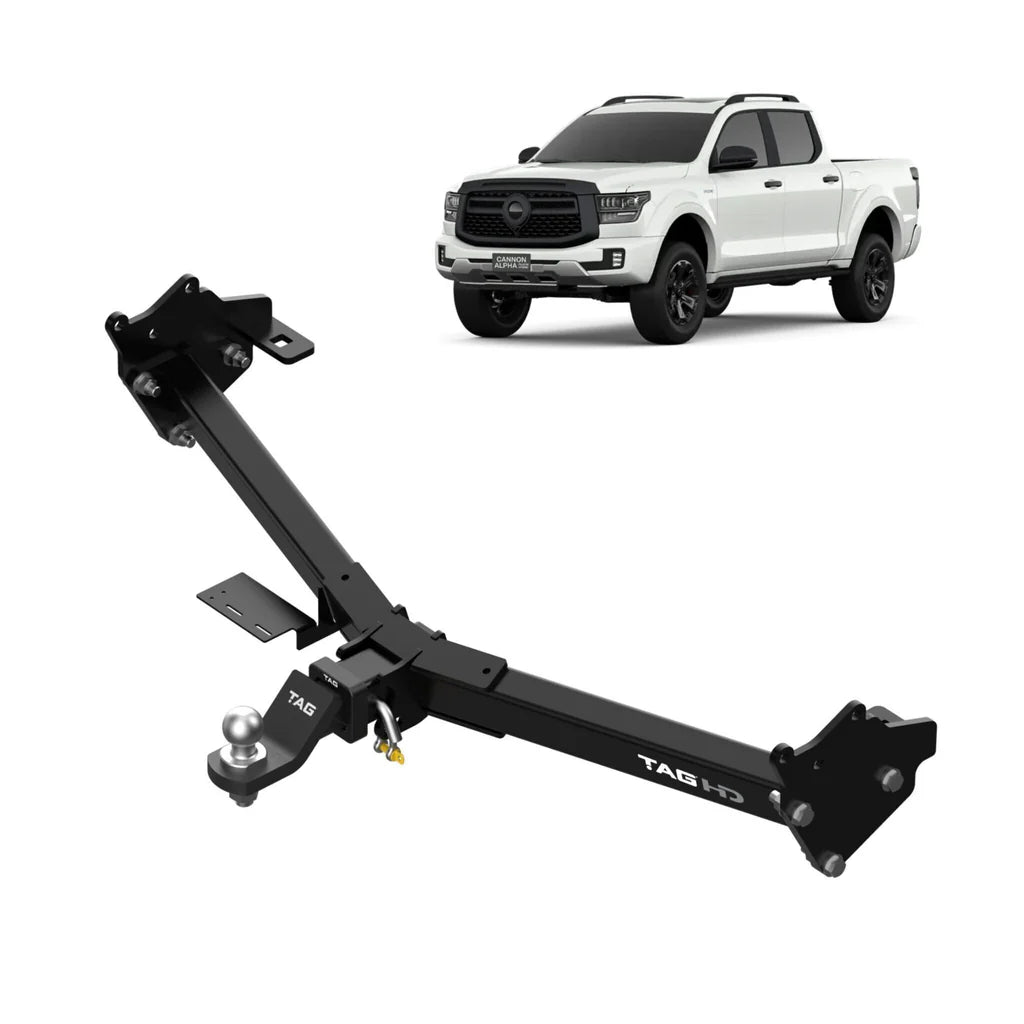 TAG Heavy Duty Towbar For GWM Cannon Alpha PHEV Ute (07/2025 - On) TAG