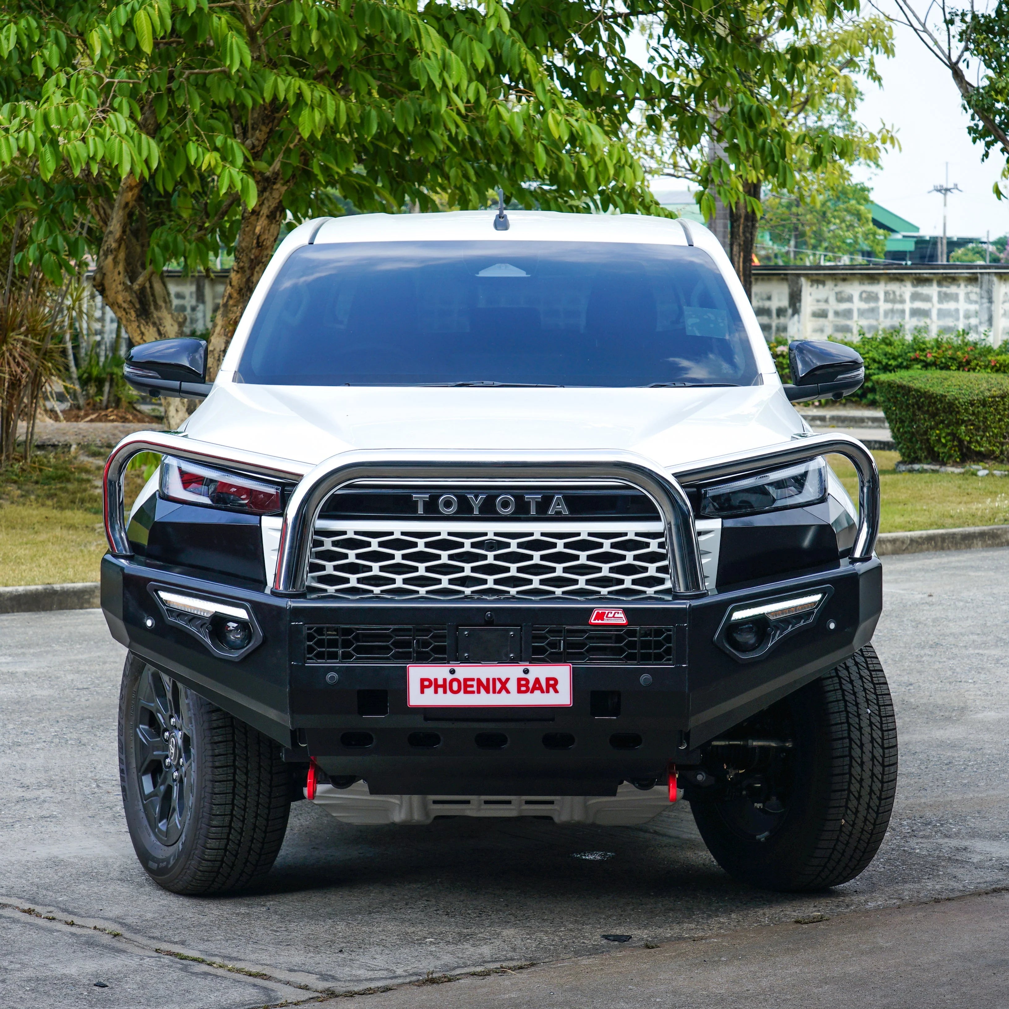 Toyota Hilux 2026-On (9th Gen) 808-01 Phoenix Bull Bar Triple Stainless Loops Package