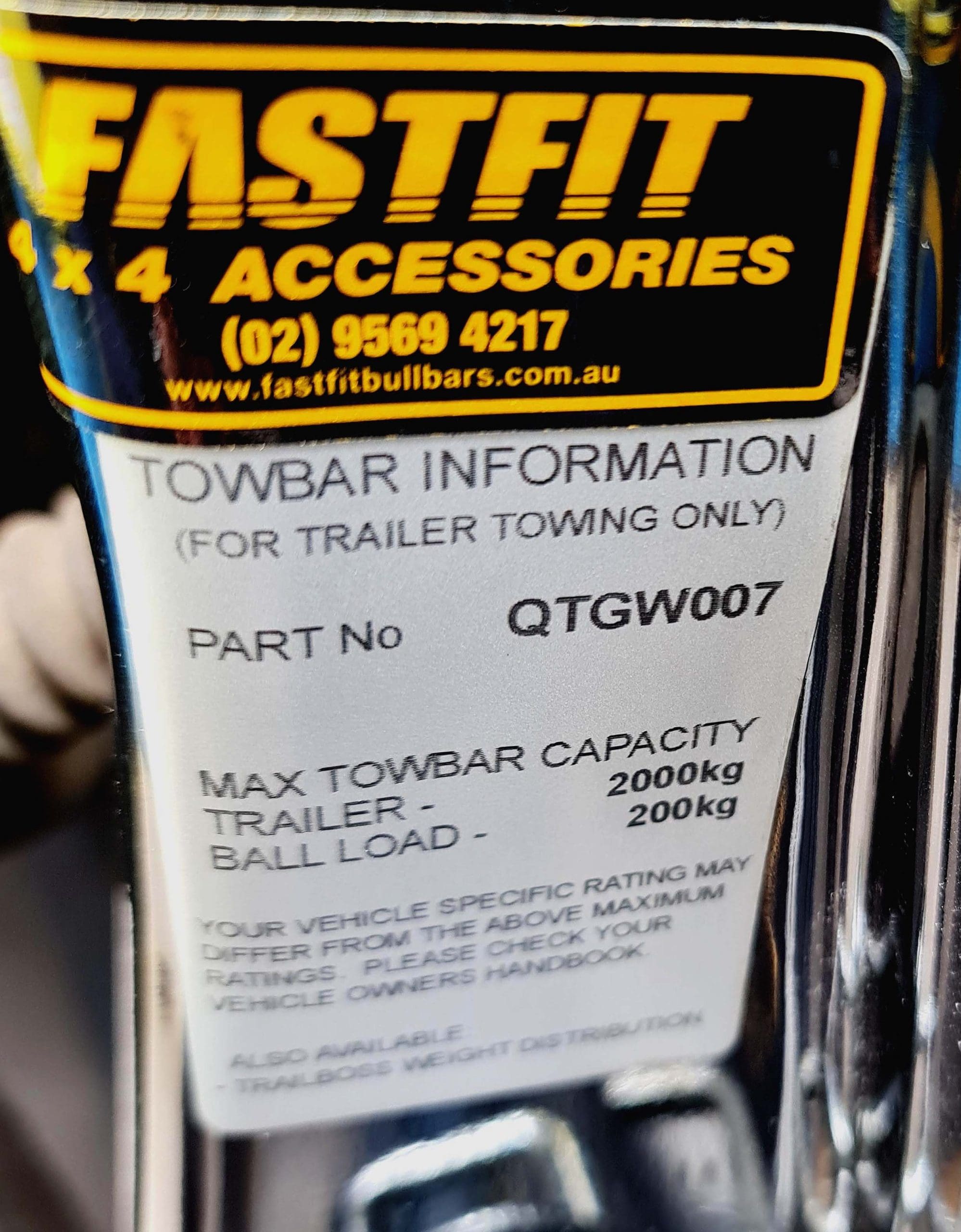 2GREATWALLSTEEDTOWBAR