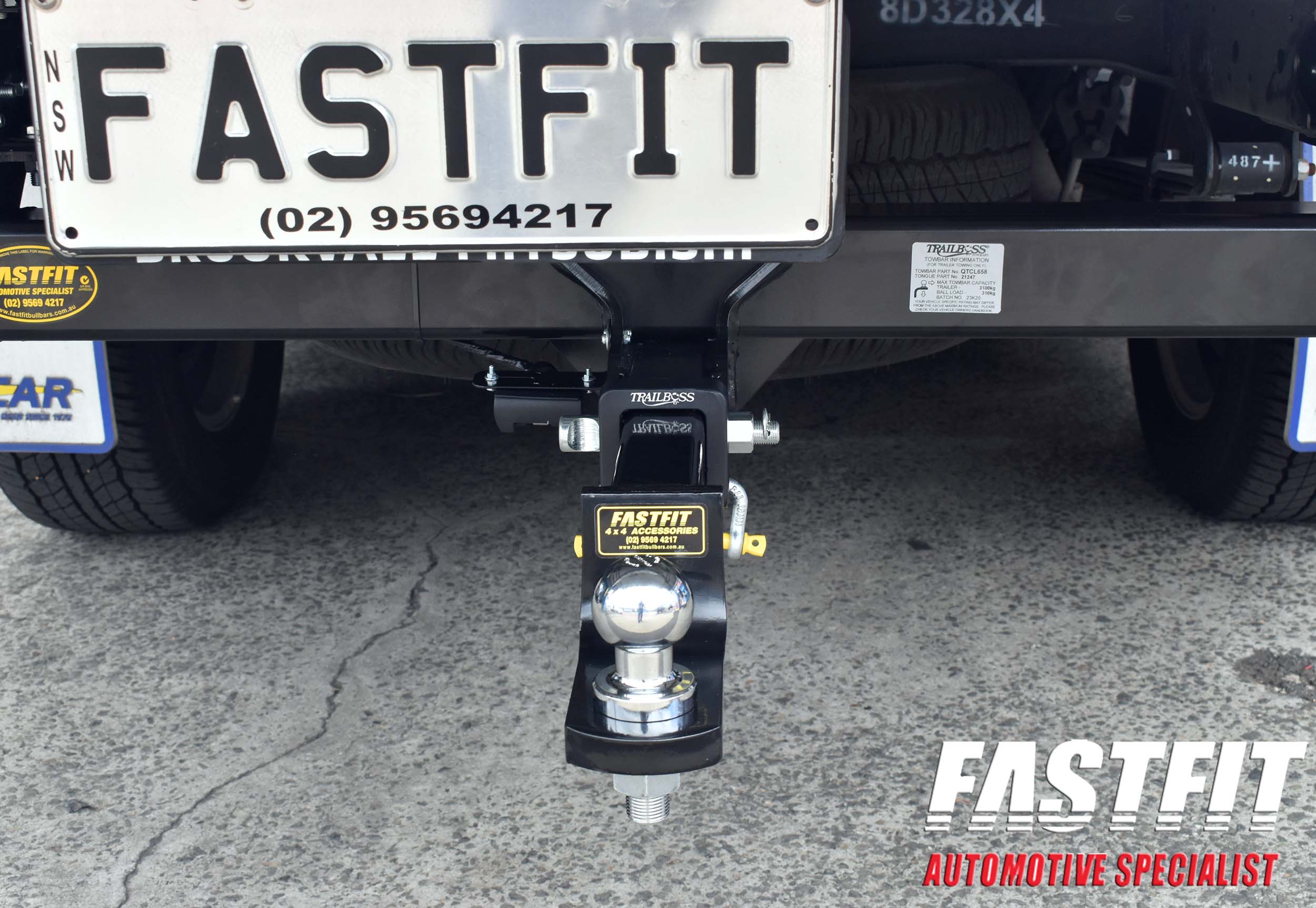 2MITSUBISHIMRTRITONTOWBAR