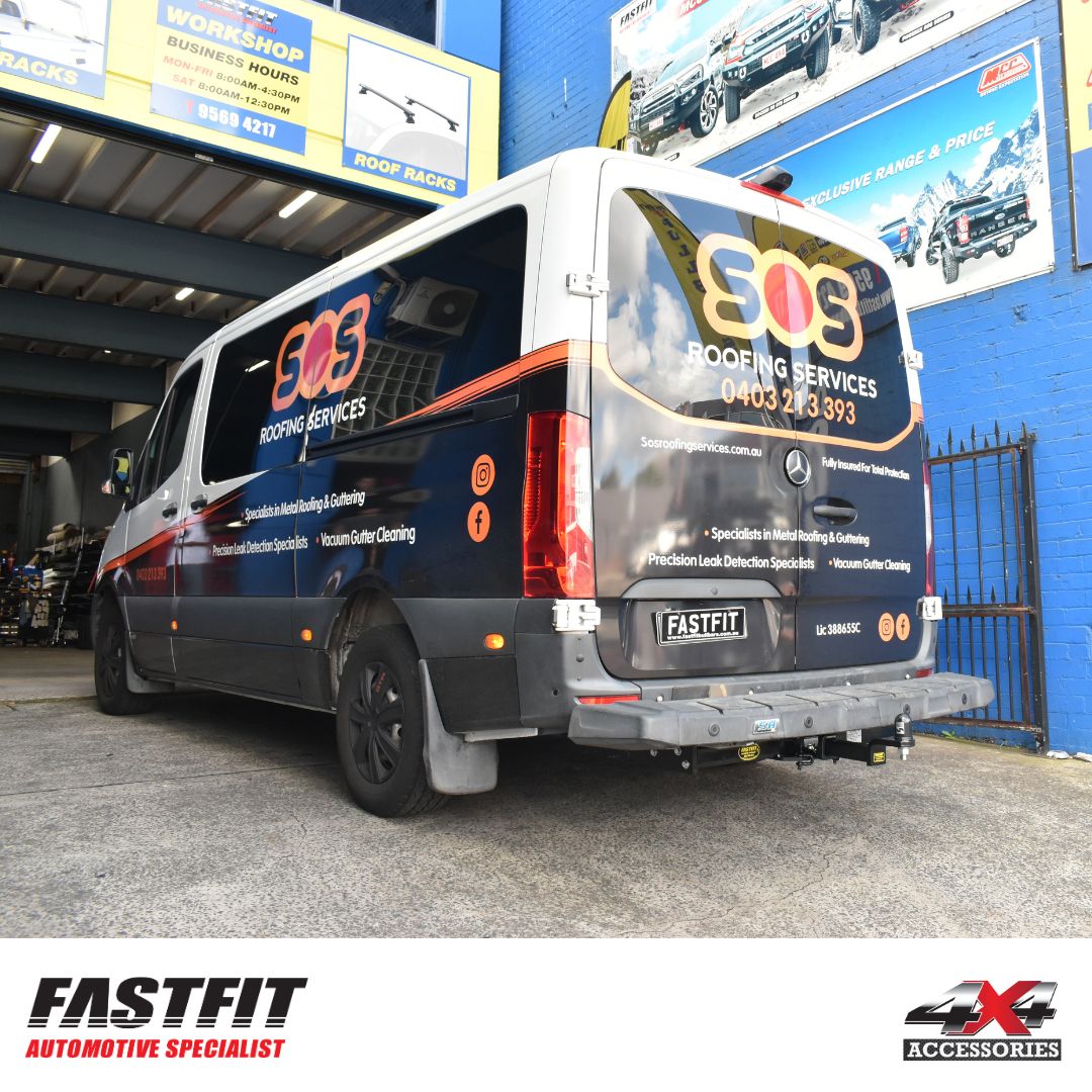 FASTFIT Custom Fitted Towbar to suit Mercedes-Benz Sprinter Van With Step 06/2018 - ON (FITTING ONLY DONE AT OUR WORKSHOP. CONTACT US FOR DETAILS & BOOKING)