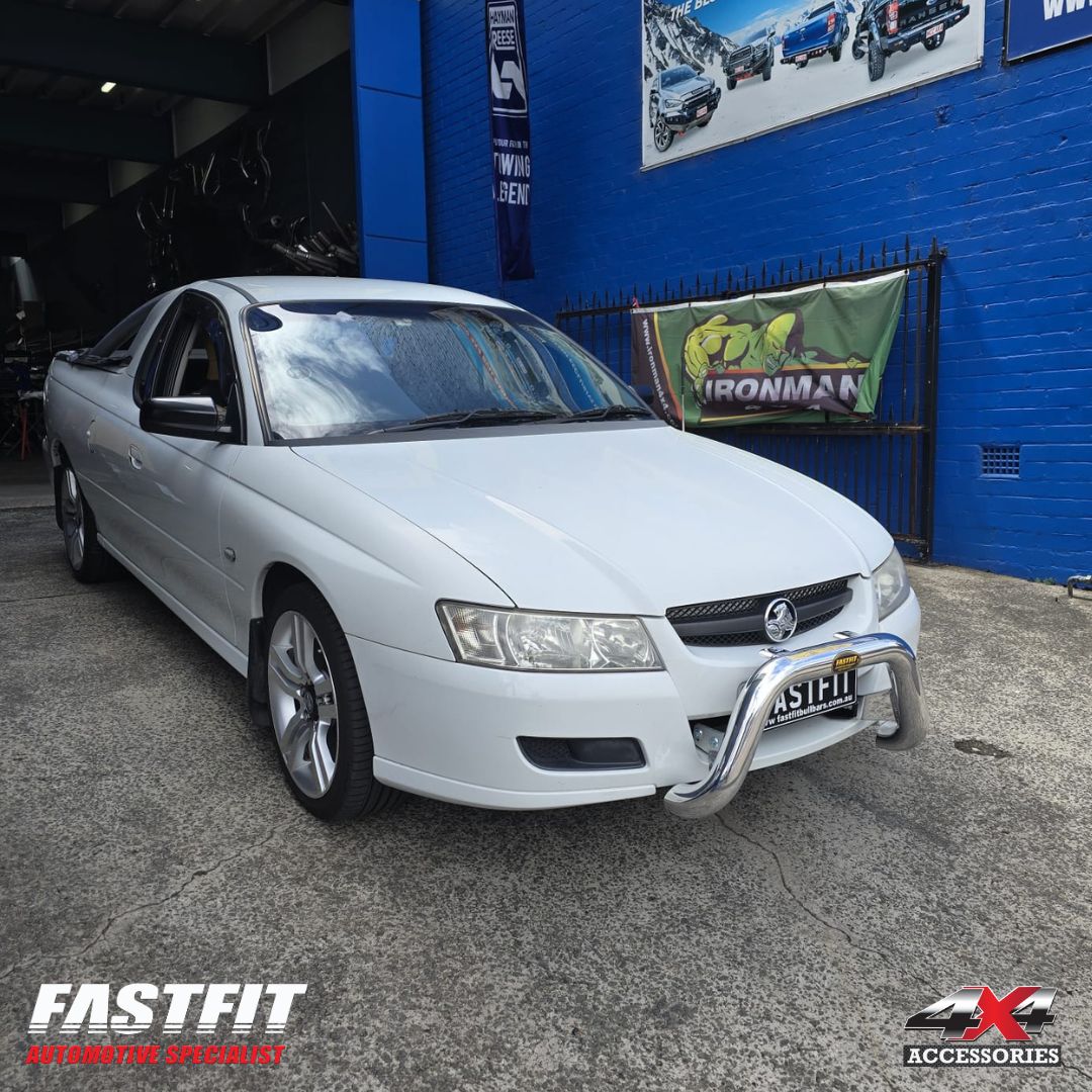 ALL BARS NUDGE BAR (POLISHED ALLOY) TO SUIT HOLDEN COMMODORE VZ 2004-2007