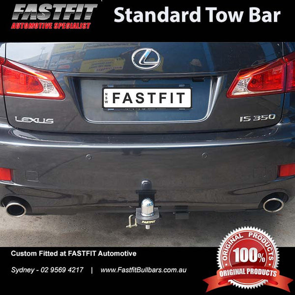 FastFit Standard Tow bar To Suit Lexus IS350/IS250 - Custom Fitted Bull ...
