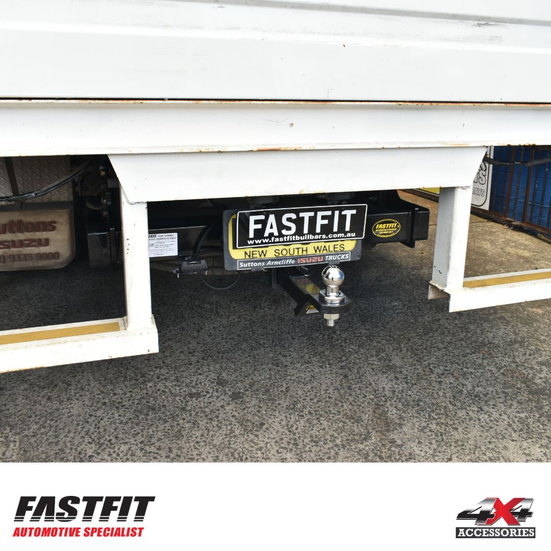 FASTFIT CUSTOM MADE TOWBAR TO SUIT ISUZU NPR-300 TRUCK 2011 (FITTING ONLY AT OUR WORKSHOP-CONTACT US FOR QUOTATION)