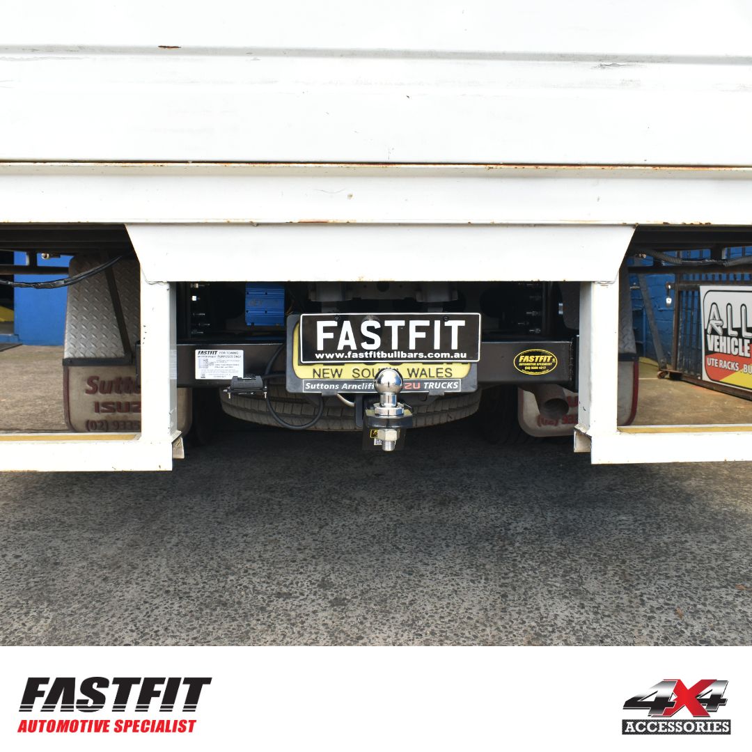 FASTFIT CUSTOM MADE TOWBAR TO SUIT ISUZU NPR-300 TRUCK 2011 (FITTING ONLY AT OUR WORKSHOP-CONTACT US FOR QUOTATION)