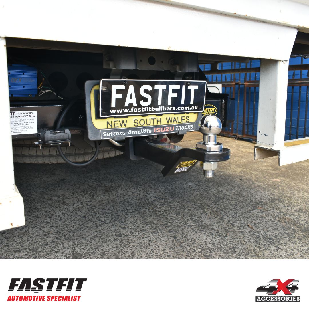 FASTFIT CUSTOM MADE TOWBAR TO SUIT ISUZU NPR-300 TRUCK 2011 (FITTING ONLY AT OUR WORKSHOP-CONTACT US FOR QUOTATION)
