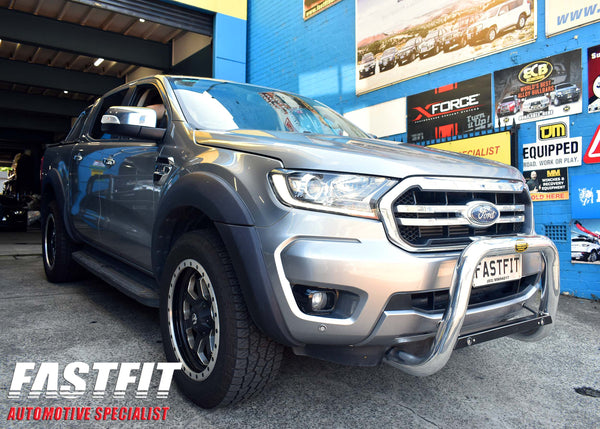 ALL BARS 76mm NUDGE Bar POLISHED to suit FORD RANGER PX MKIII 4WD 09/ ...