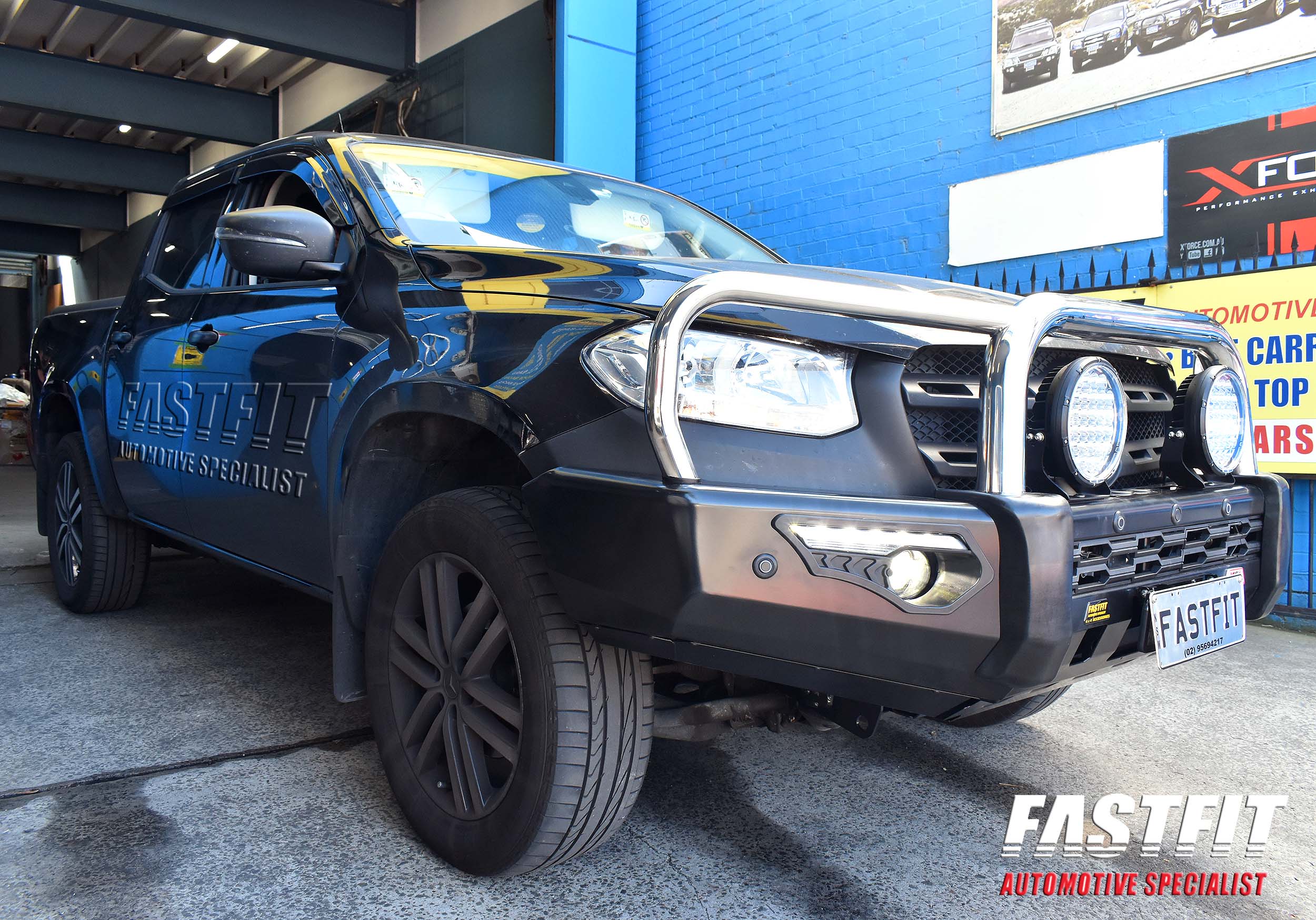 MCC 808-01 Phoenix Triple Loop Bar to suit Mercedez Benz X Class 2019-Present