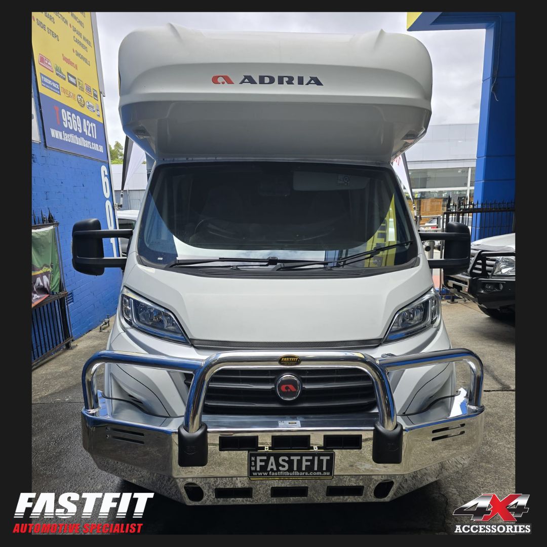 ECB Bull Bars (POLISHED FINISH) (09/2014 to 04/2020) for  FIAT DUCATO