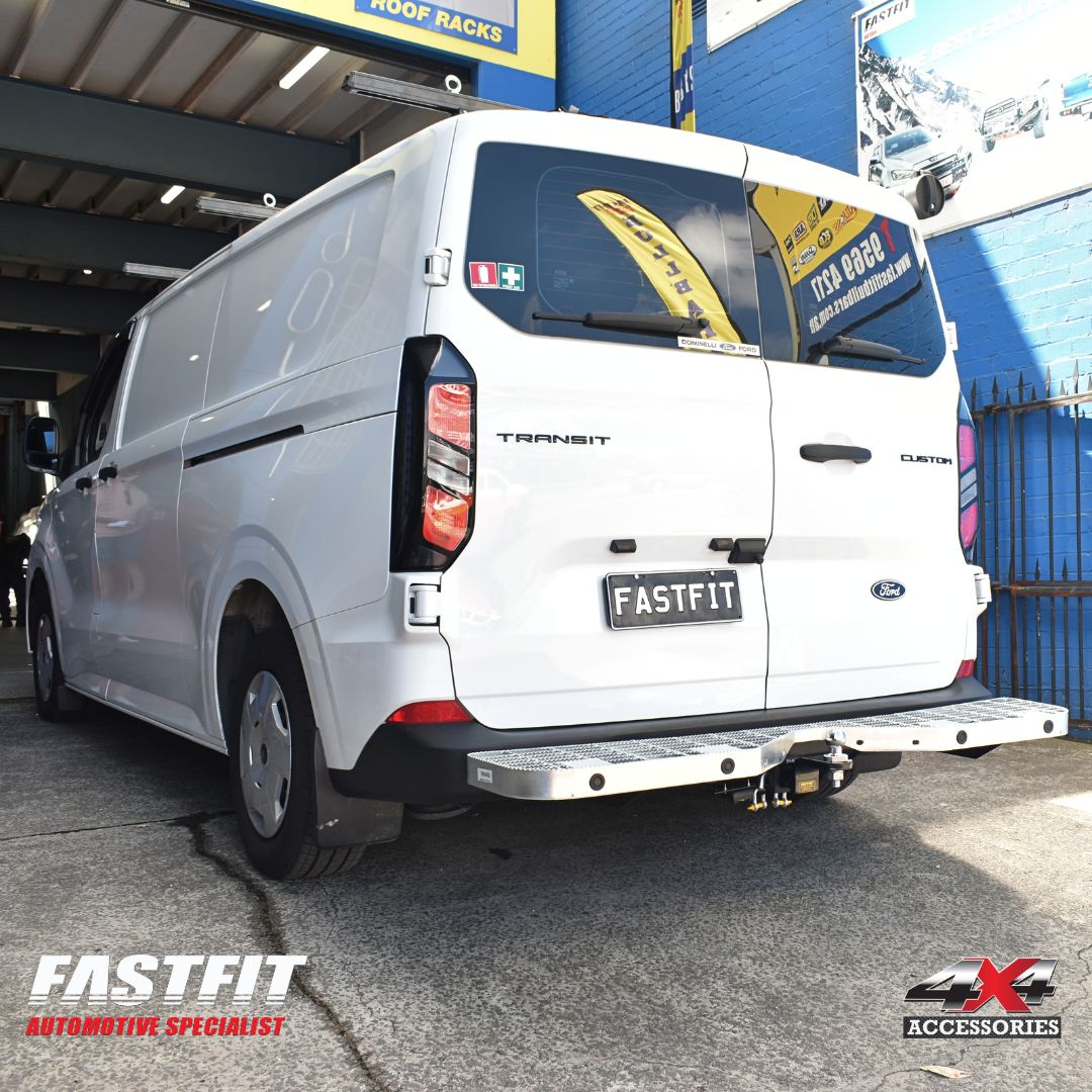 TAG Rear Step, Towbar & Wiring Kit For Ford Transit Custom AV Series (07/2023 - on)