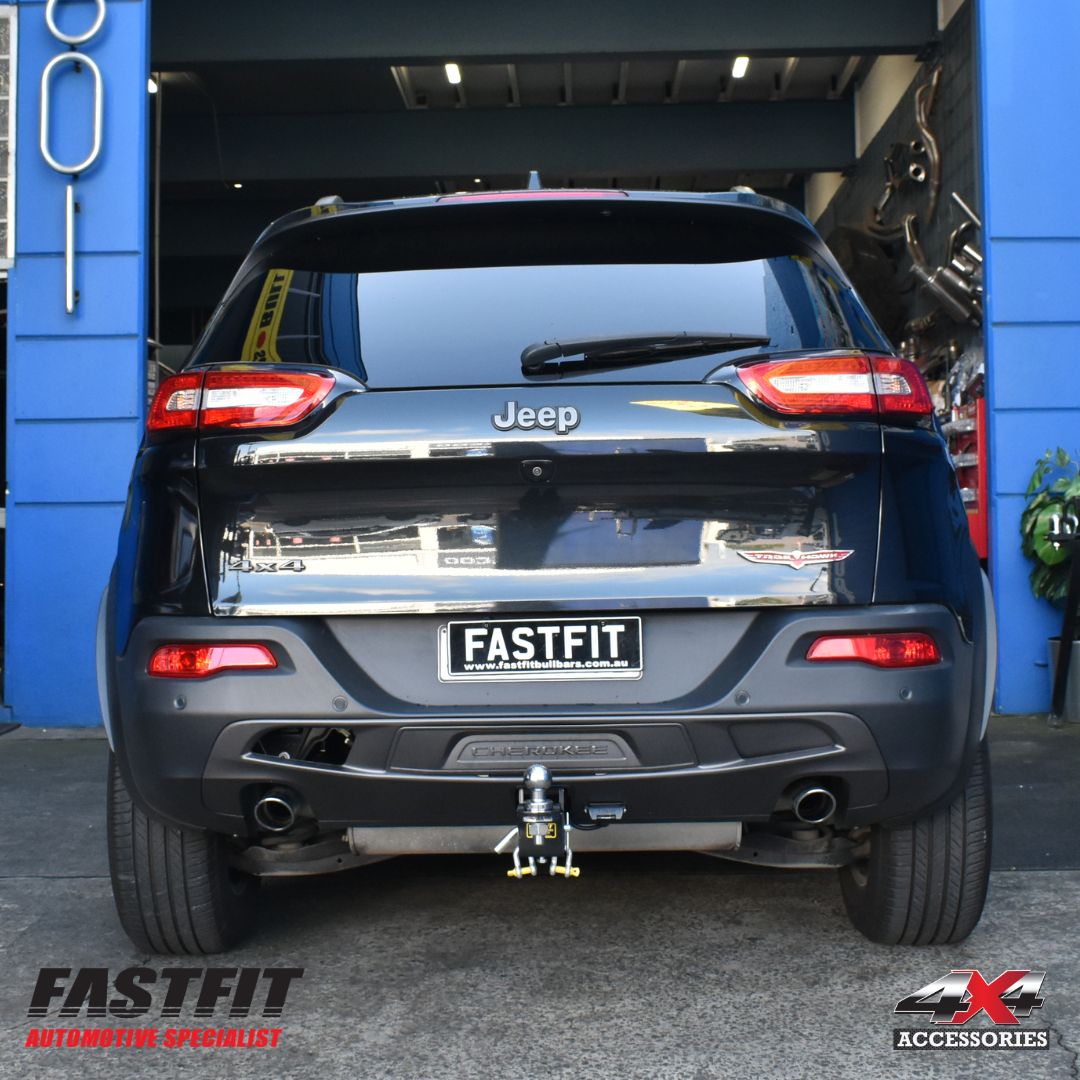 TRAILBOSS TOWBAR TO SUIT JEEP CHEROKEE KL 5D SUV (WILL FIT TRAILHAWK) 6/2014-8/2018