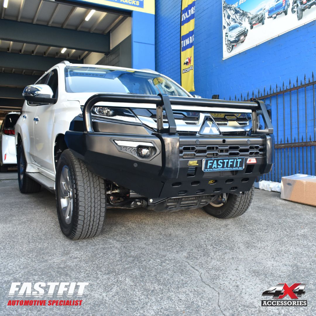 Pajero Sport QF QG 2020-On 808-02 Phoenix Bull Bar A-FRAME Package