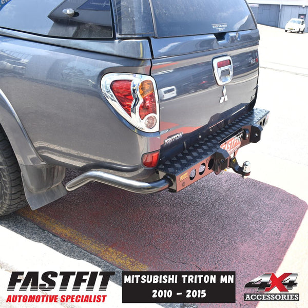 MCC 022-03 Jack Rear Bar with Black Step Plate Package to suit ...