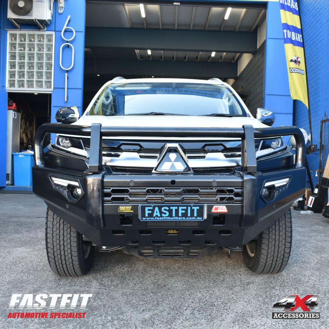 Pajero Sport QF QG 2020-On 808-02 Phoenix Bull Bar A-FRAME Package