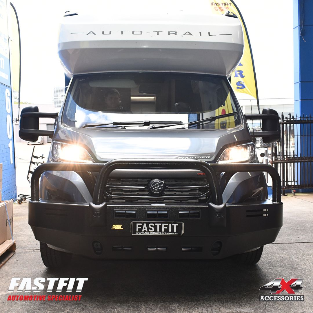 ECB Bull Bars (BLACK) (09/2014 to 04/2020) for FIAT DUCATO