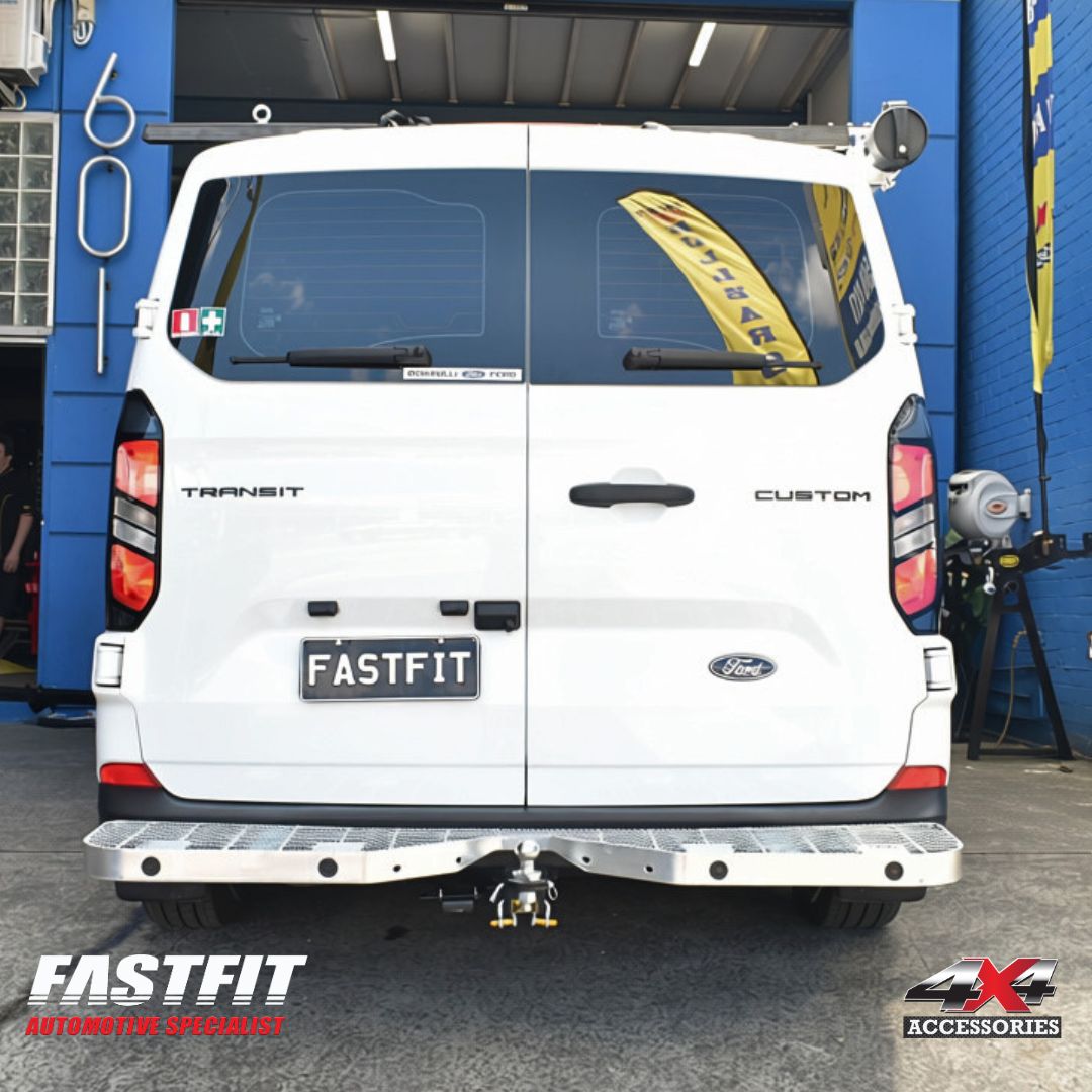 TAG Rear Step, Towbar & Wiring Kit For Ford Transit Custom AV Series (07/2023 - on)